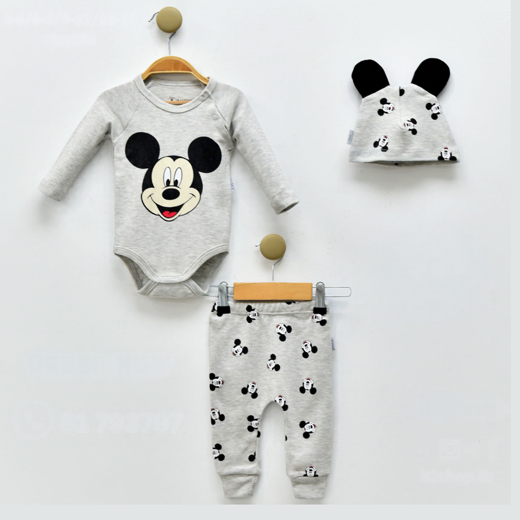 Mickey Mouse Baby 3-Pieces Set